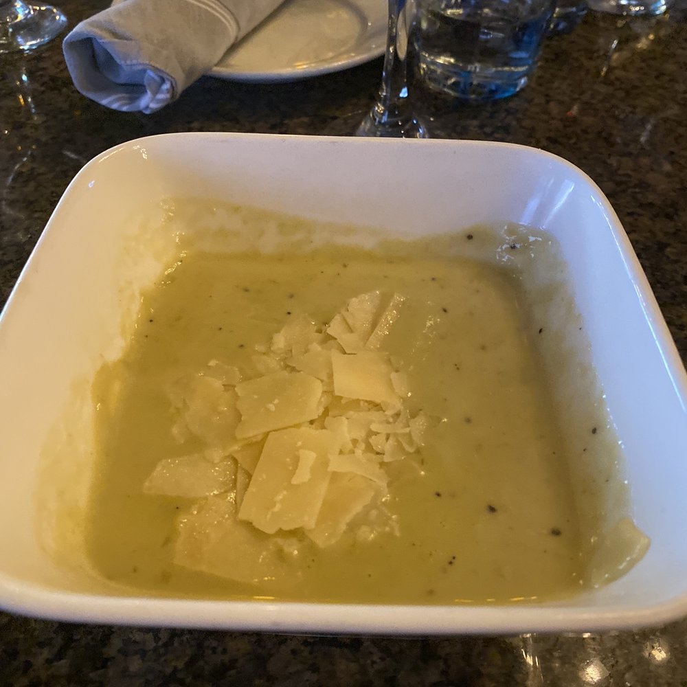 Edgewater Restaurant - Asparagus soup - Seafood Near Me - Hampton Bays, New York
