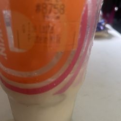 Dunkin' - Ice coffee was that ice and bagel was stale nasty 12$ for this