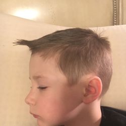Supercuts - Herriman - He asked for a mohawk and got a unicorn horn