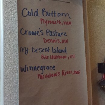 Sweetwater - Oyster selection.  The MDI s were incredible - Gastropubs Near Me - Boynton Beach, Florida