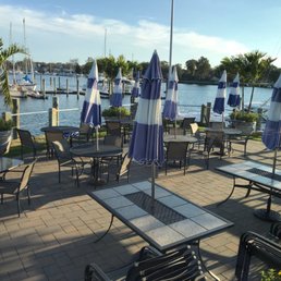 Outside Seating. A little too cool for me