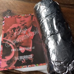Barburrito - When life gives you free burritos.