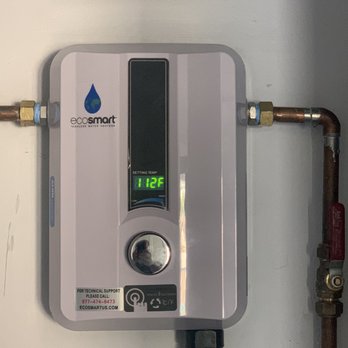 Reyes Powering Up Florida - Lazaro installed this new Eco Smart tankless water heater ordered from Amazon. - Electricians Near Me - Doral, Florida Reyes Powering Up Florida - Lazaro installed this new Eco Smart tankless water heater ordered from Amazon. - Electricians Near Me - Doral, Florida