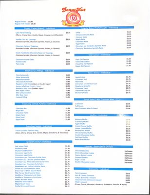 Menu photo 4 Doughnut Hut Burbank, CA Menu photo 4 Doughnut Hut Burbank, CA