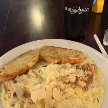 The HideAway Restaurant & Bar - Chicken Alfredo - Steakhouses Near Me - Battle Mountain, Nevada The HideAway Restaurant & Bar - Chicken Alfredo - Steakhouses Near Me - Battle Mountain, Nevada