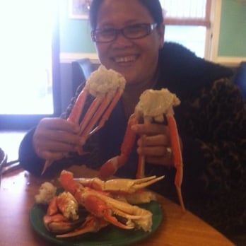 Jimmy's Seafood Buffet - She loves her crab legs 3/19/16 - Seafood Near Me - Kitty Hawk, North Carolina