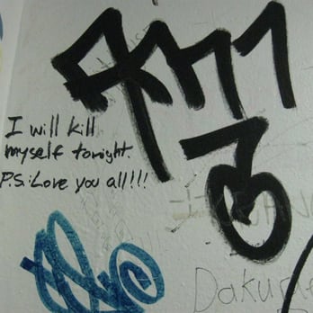 Kenka - bathroom graffiti - Sushi Bars Near Me - New York, New York
