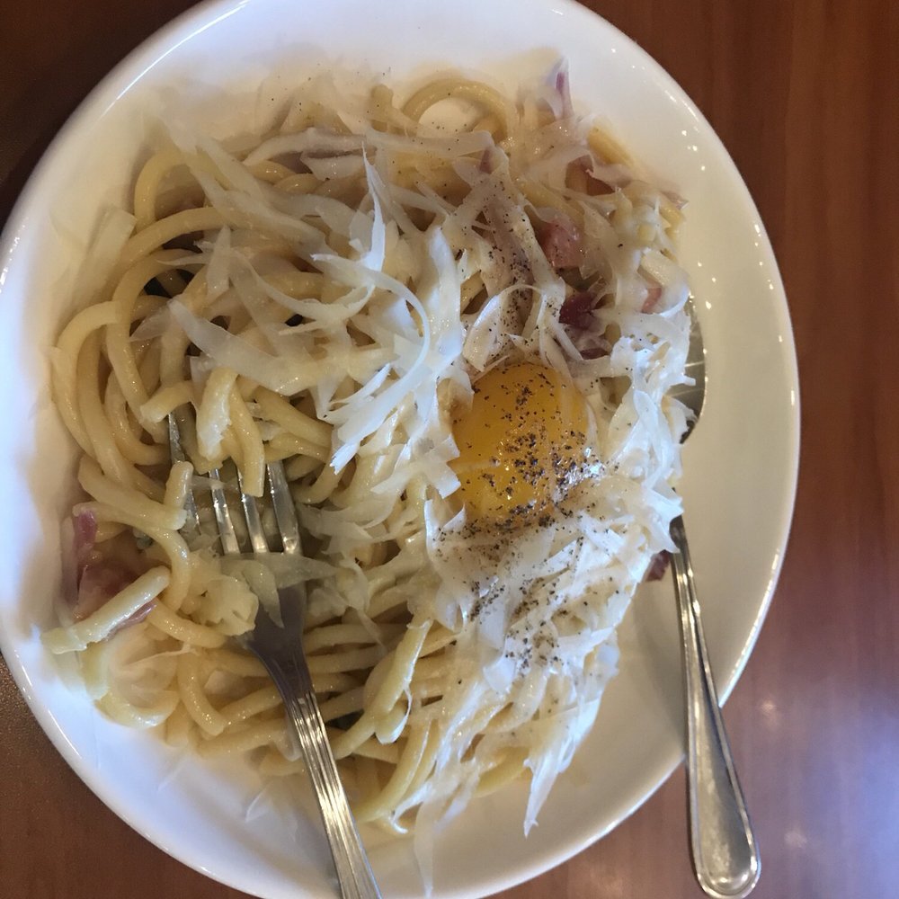 Capers + Olives - Bucatini - Italian Near Me - Everett, Washington