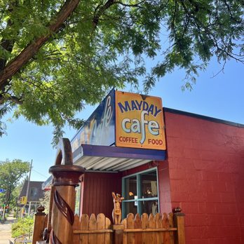 May Day Cafe - the front of the building - Coffee & Tea Near Me - Minneapolis, Minnesota May Day Cafe - the front of the building - Coffee & Tea Near Me - Minneapolis, Minnesota