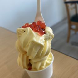 Rockie's Frozen Yogurt - Child size froyo w/ mini toppings