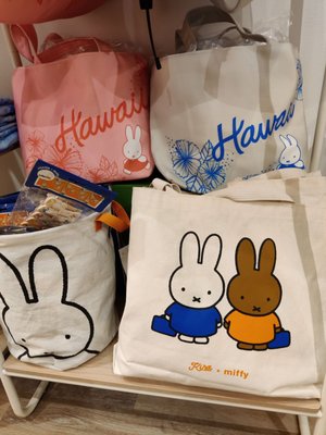 【ハワイ限定】　Kira × miffy トートバッグ 楽天市場】キラ ミッフィー トートバッグ : サロン・ド・咲福里