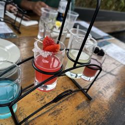 Bank Street Patio Bar - Lemon drop flight