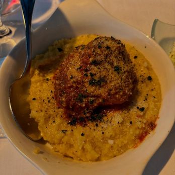 Ristorante Paoletti - Meatball over polenta. Fantastic! - Italian Near Me - Highlands, North Carolina Ristorante Paoletti - Meatball over polenta. Fantastic! - Italian Near Me - Highlands, North Carolina