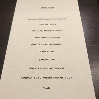 Utzutzu - Menu 6/20/18 - Sushi Bars Near Me - Alameda, California Utzutzu - Menu 6/20/18 - Sushi Bars Near Me - Alameda, California