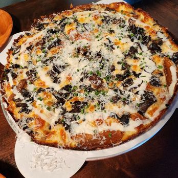 Sorry, Charlie - Caps and stems pizza on the best gluten free crust I ever had!! - Pizza Near Me - Kingston, New York