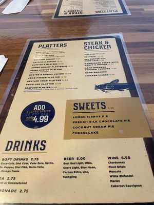 Menu photo 2 The Ark Springville, AL