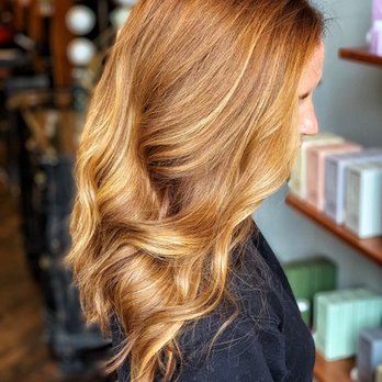Mane Salon - Christine added blond balayage in my hair to really make my red hair pop and be more dimensional LOVE IT! - Hair Salons Near Me - Chicago, Illinois