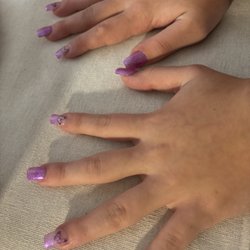 Nail Expressions - The finished product. My daughter was very happy.