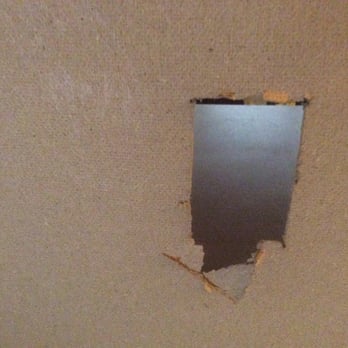 Alliance Environmental Group - Thousand Oaks - Why take out 1 screw on an electrical plate cover when you can rip it out and destroy the back of a cabinet. - Heating & Air Conditioning/HVAC Near Me - Thousand Oaks, California