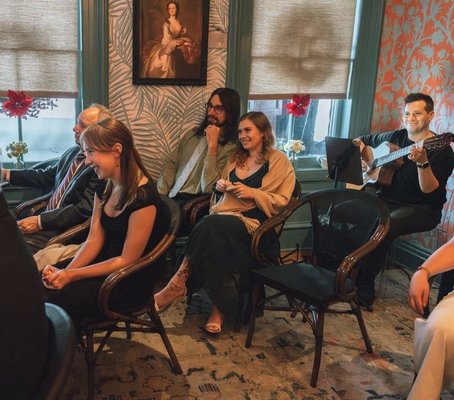Intimate and unforgettable acoustic ceremony in Warwick, NY - An intimate, magical ceremony where you could feel the love in the air as soon as you walked in.