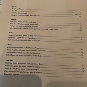 The Nines - Menu - Cocktail Bars Near Me - London, XGL