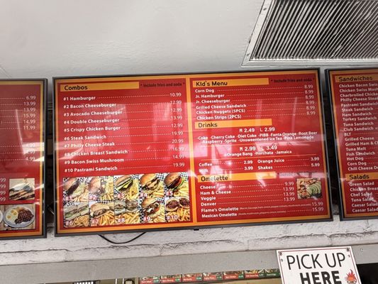 Menu photo 2 Flame's Lakewood, CA