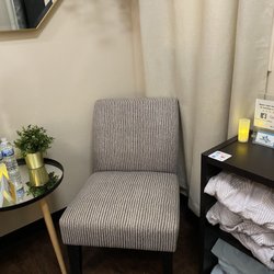 Blooming Esthetics - Lovely spot to leave your personal belongings plus robes to wear for your session if you'd like.