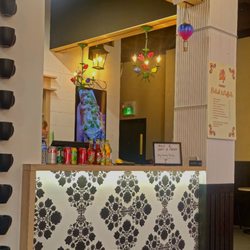 Zaps Polish Street Food - Buy One Get One FREE Sign on the counter