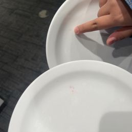 dirty plates