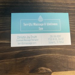 Terrific Massage & Wellness Spa - My massager. Very kind.
