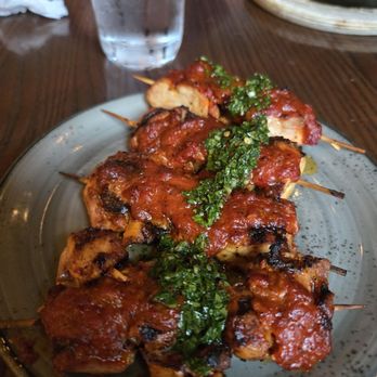 Pequeno Mercat - Chicken skewers. Awesome. - Tapas Bars Near Me - Chicago, Illinois Pequeno Mercat - Chicken skewers. Awesome. - Tapas Bars Near Me - Chicago, Illinois
