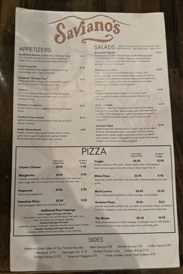 Menu photo 2 Saviano's Italian Kitchen Euless, TX