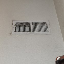 River Oaks Villas - Black mold around ac vent