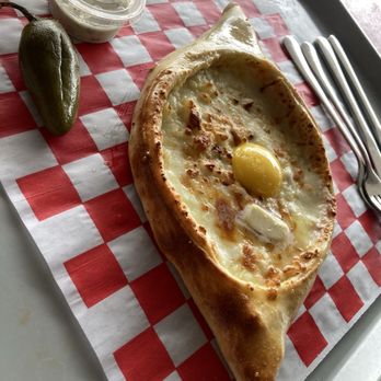 Foreign Grill - Cheese bread - Uzbek Near Me - Houston, Texas