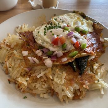 Hope Breakfast Bar - Blaine - Stuffed Poblano with over easy eggs. - Breakfast & Brunch Near Me - Blaine, Minnesota Hope Breakfast Bar - Blaine - Stuffed Poblano with over easy eggs. - Breakfast & Brunch Near Me - Blaine, Minnesota