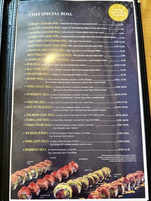 Menu photo 6 Yoko Japanese Restaurant Oakton, VA Menu photo 6 Yoko Japanese Restaurant Oakton, VA