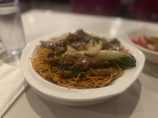 Photo of Shooting Star Cafe - Oakland, CA, US. Beef Pan Fried Noodles