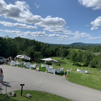 Cellardoor Winery - View from the balcony - Wineries Near Me - Lincolnville, Maine Cellardoor Winery - View from the balcony - Wineries Near Me - Lincolnville, Maine