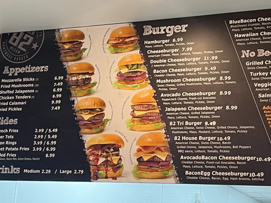 Menu photo 5 Burger 82 Allen, TX
