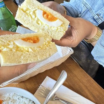 Cafe Okawari - Egg Salad Sando w/ Jidori Egg - Japanese Near Me - San Francisco, California