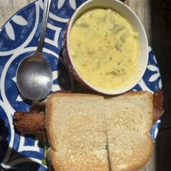 The Pony Express Cafe - BLT and cheddar broccoli soup - Coffee & Tea Near Me - Scottsdale, Arizona The Pony Express Cafe - BLT and cheddar broccoli soup - Coffee & Tea Near Me - Scottsdale, Arizona