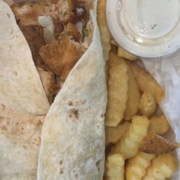 Chicken ranch wrap Chicken ranch wrap