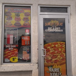 Attatched to the gas station/concenience store