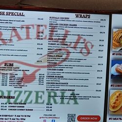 Fratelli's Pizzeria - Menu