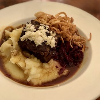 Leopold's - Red Wine Braised Beef Short Rib - German Near Me - San Francisco, California Leopold's - Red Wine Braised Beef Short Rib - German Near Me - San Francisco, California