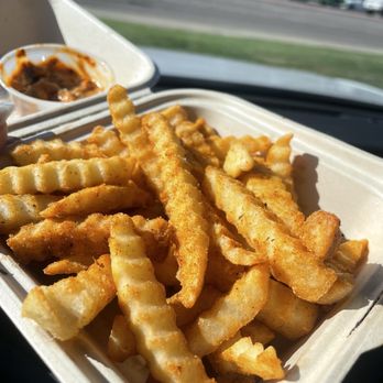 The Bite Club - Seasoned Fries w/ House Hot Sauce - Breakfast & Brunch Near Me - Santa Ana, California The Bite Club - Seasoned Fries w/ House Hot Sauce - Breakfast & Brunch Near Me - Santa Ana, California