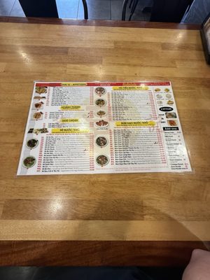Menu photo 1 Hue Ky Mi Gia Westminster, CA