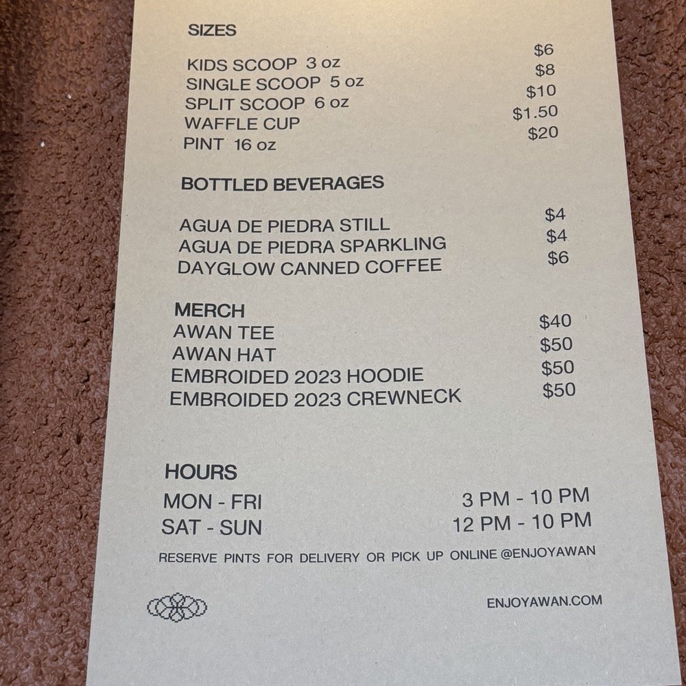 Awan - Ice Cream & Frozen Yogurt Near Me - Los Angeles, California Awan - Ice Cream & Frozen Yogurt Near Me - Los Angeles, California