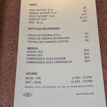Awan - Ice Cream & Frozen Yogurt Near Me - Los Angeles, California