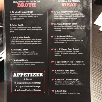 Shabuya - Menu - Hot Pot Near Me - Honolulu, Hawaii Shabuya - Menu - Hot Pot Near Me - Honolulu, Hawaii